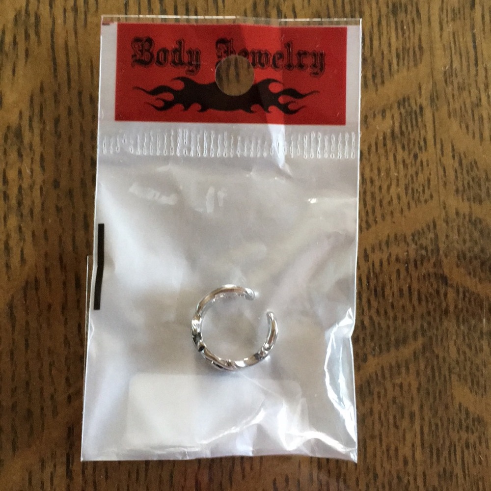 New Sterling Earring Clip